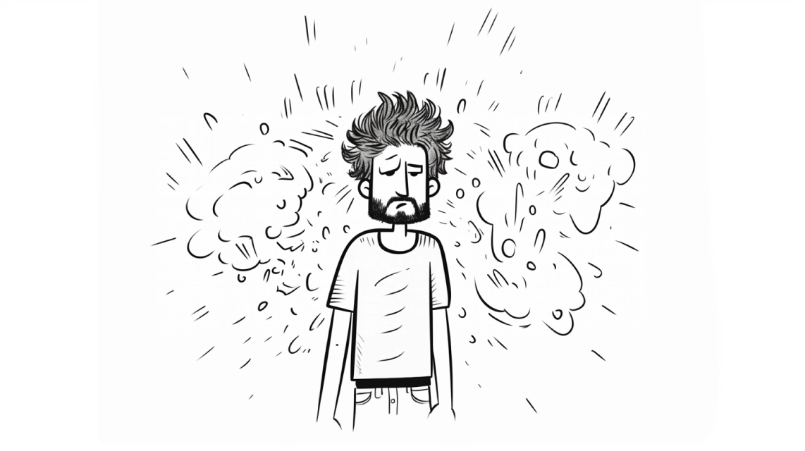 confused man